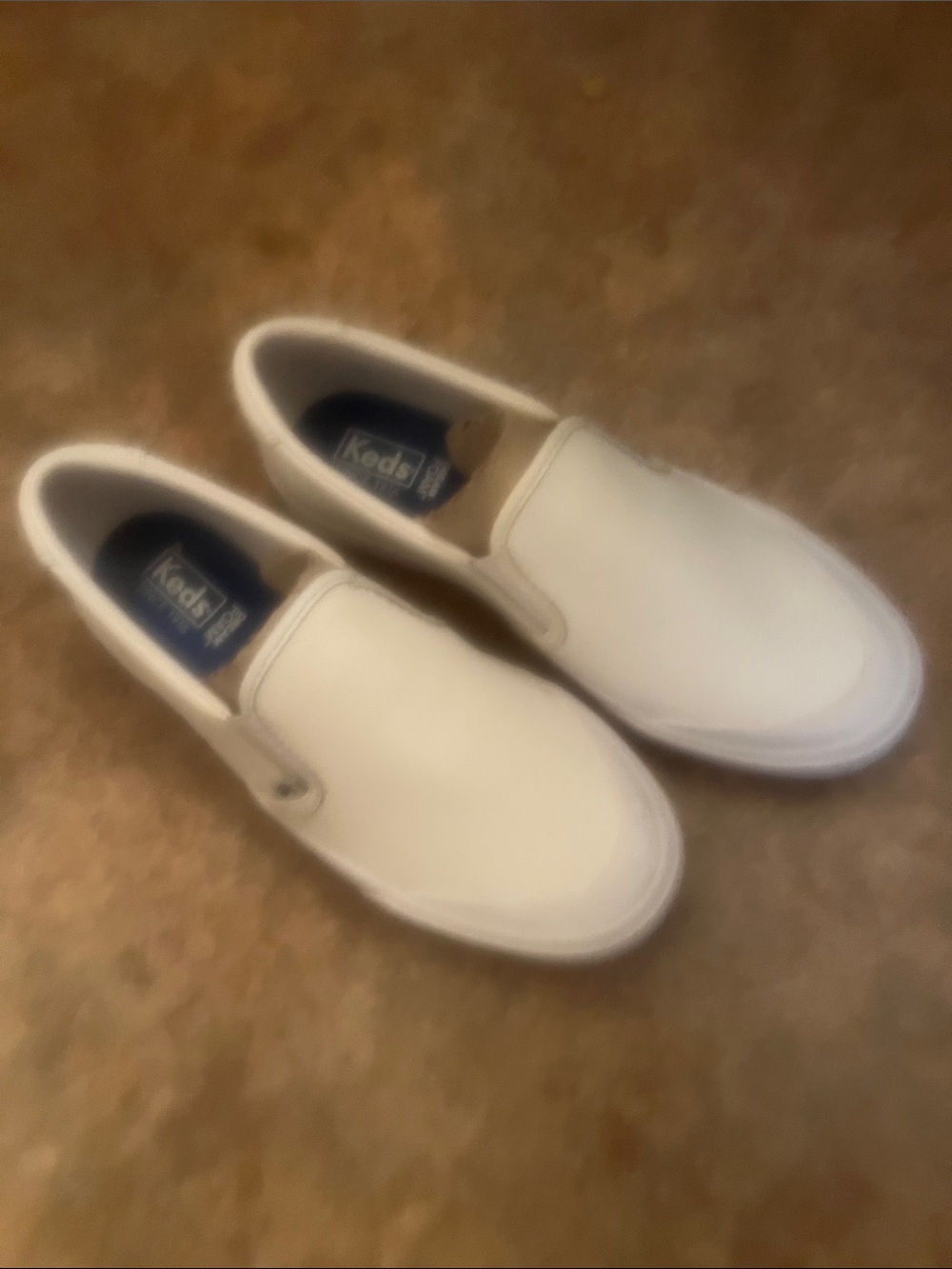Keds White Women’s  Slip-On Loafers
